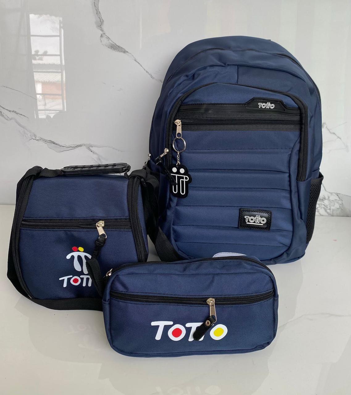 🎒 COMBO BOLSO TOTTO TRÍO 3X1