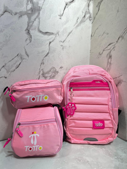 🎒 COMBO BOLSO TOTTO TRÍO 3X1