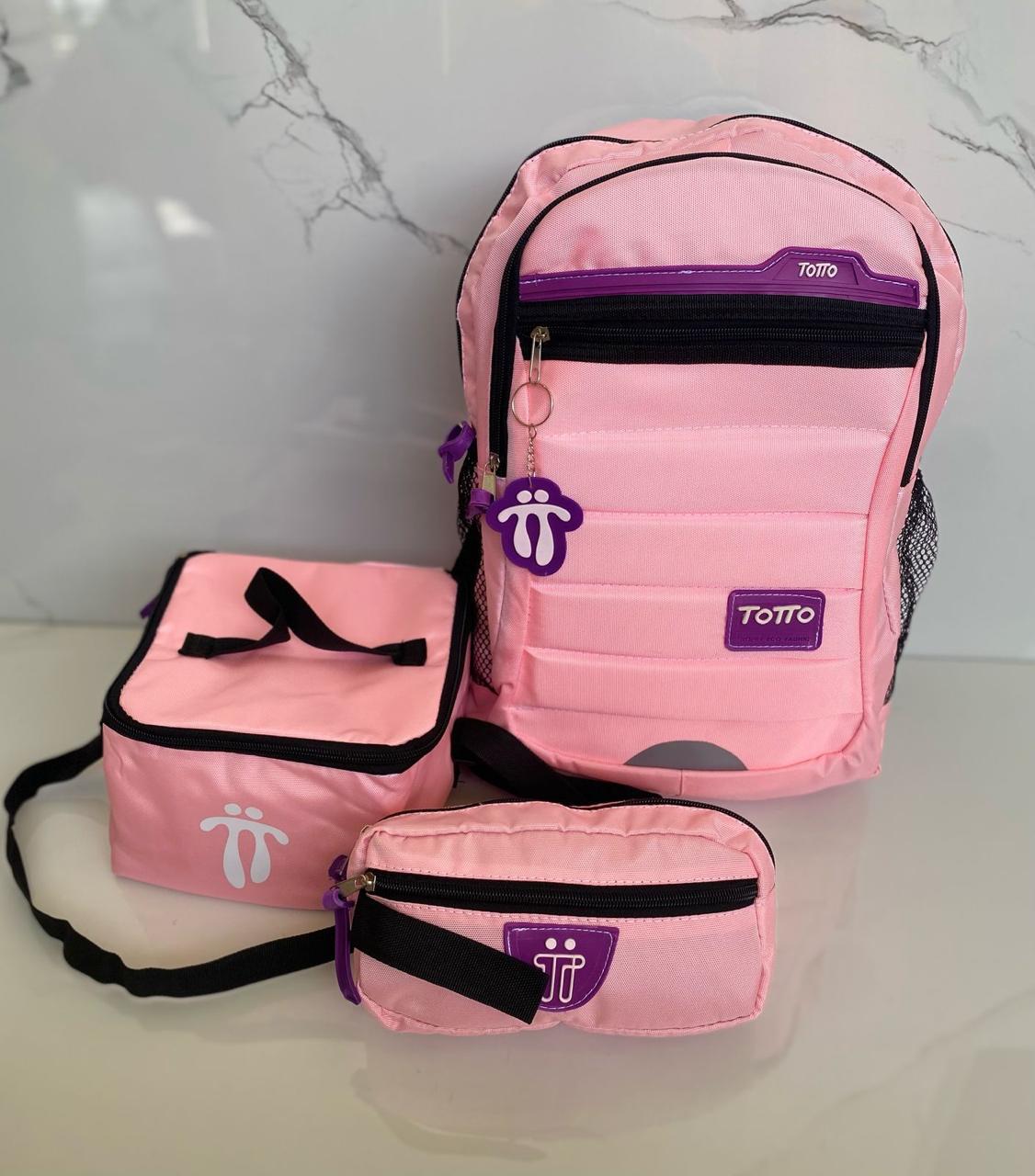 🎒 COMBO BOLSO TOTTO TRÍO 3X1