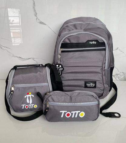 🎒 COMBO BOLSO TOTTO TRÍO 3X1