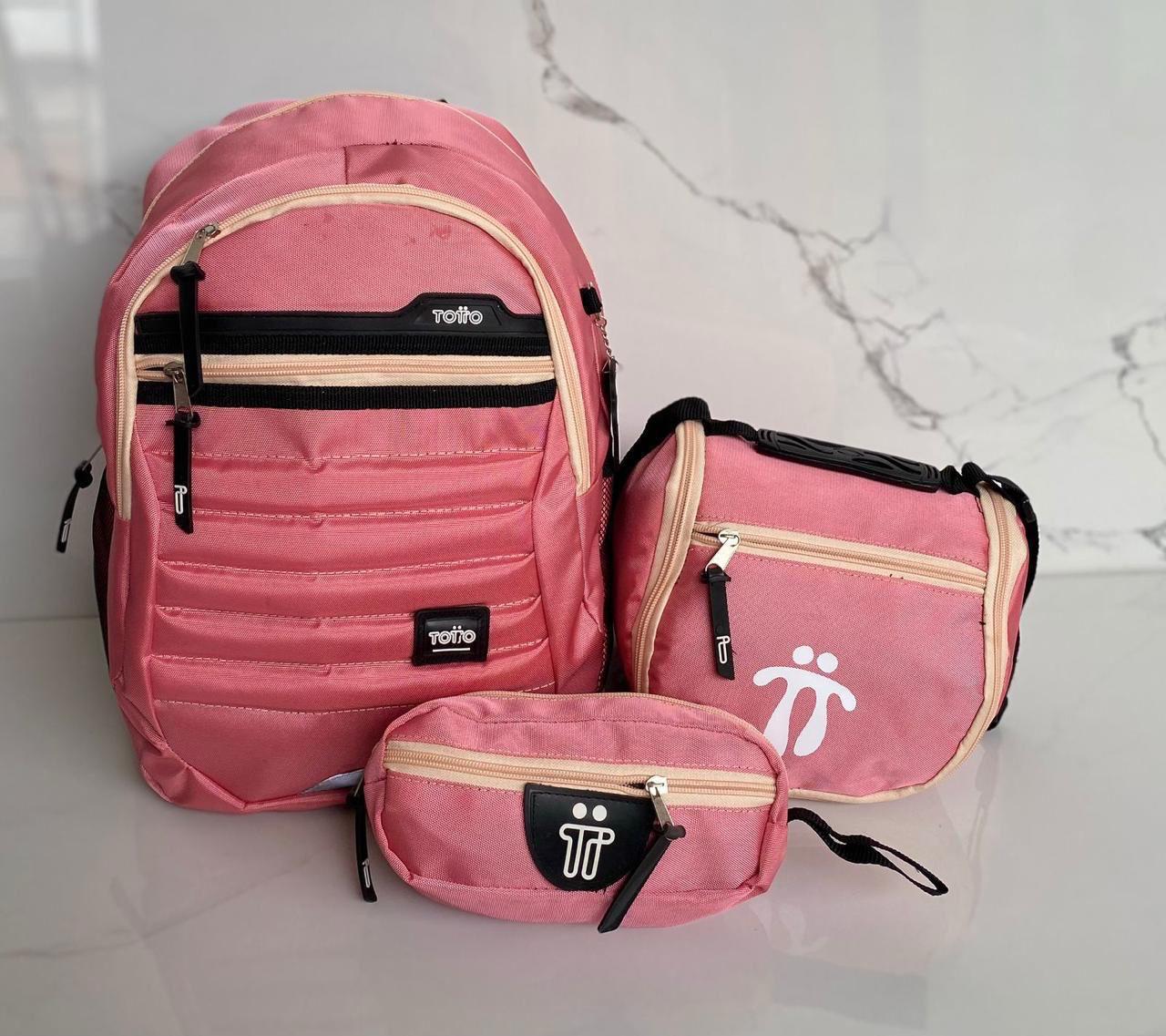 🎒 COMBO BOLSO TOTTO TRÍO 3X1