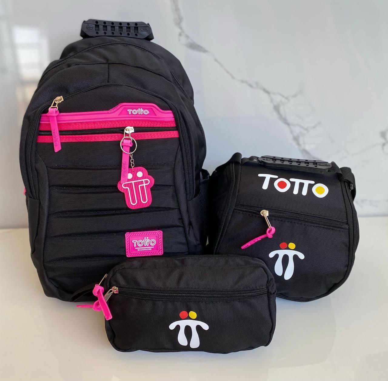 🎒 COMBO BOLSO TOTTO TRÍO 3X1