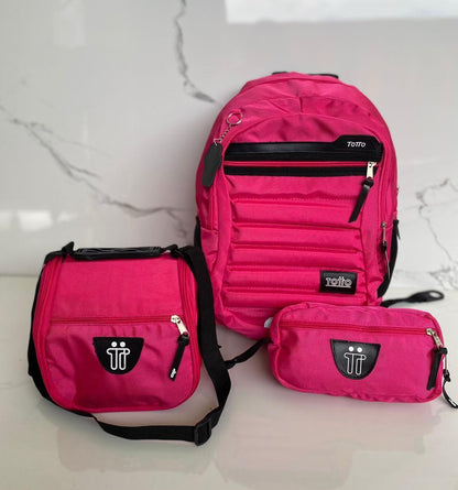 🎒 COMBO BOLSO TOTTO TRÍO 3X1