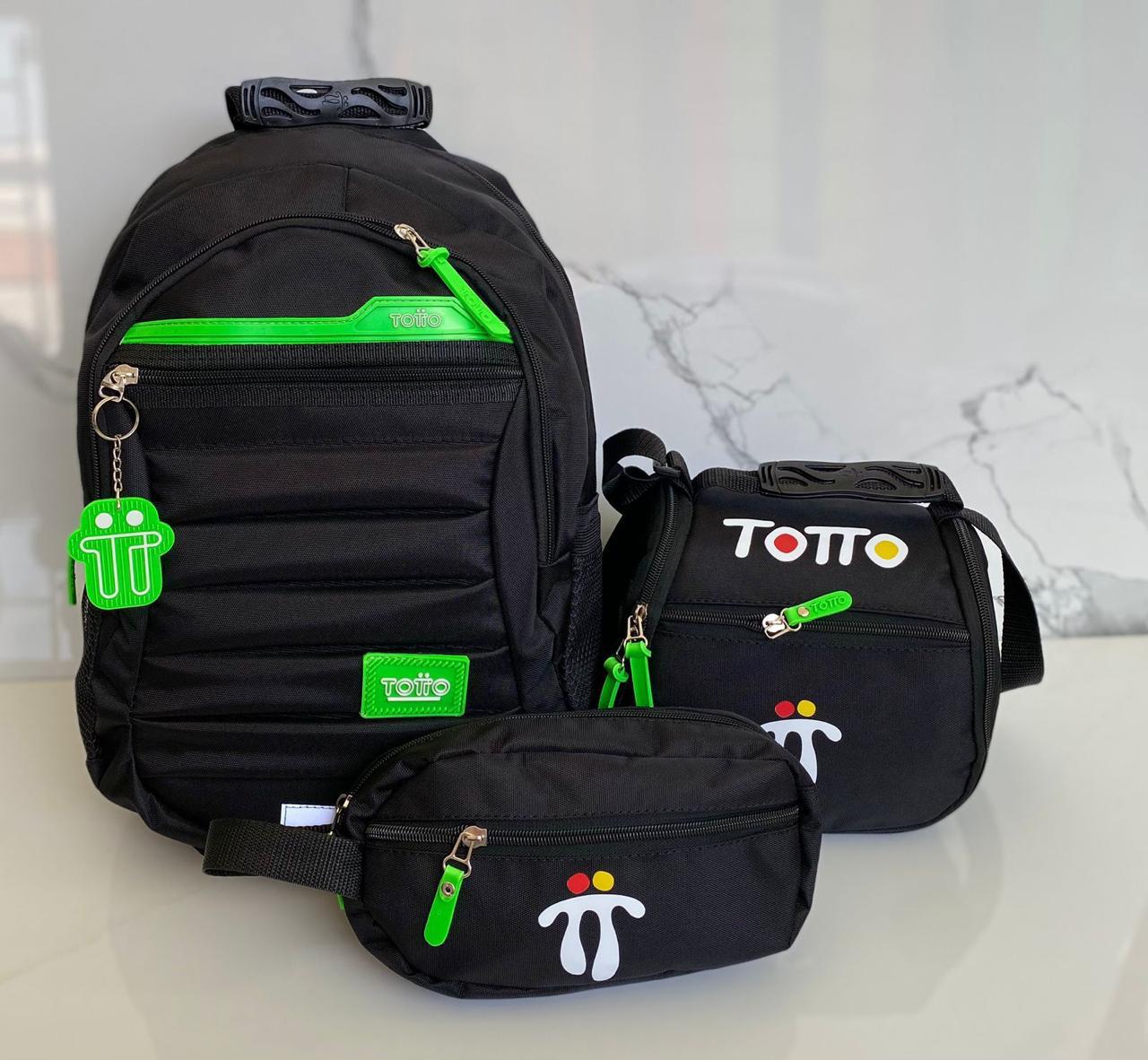 🎒 COMBO BOLSO TOTTO TRÍO 3X1