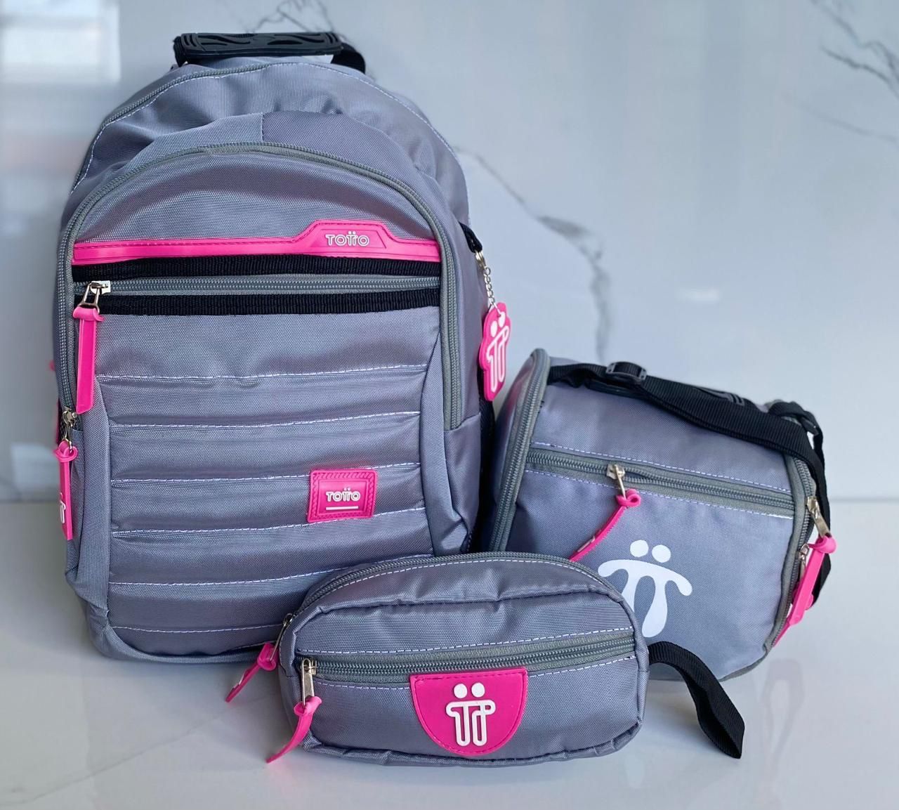 🎒 COMBO BOLSO TOTTO TRÍO 3X1
