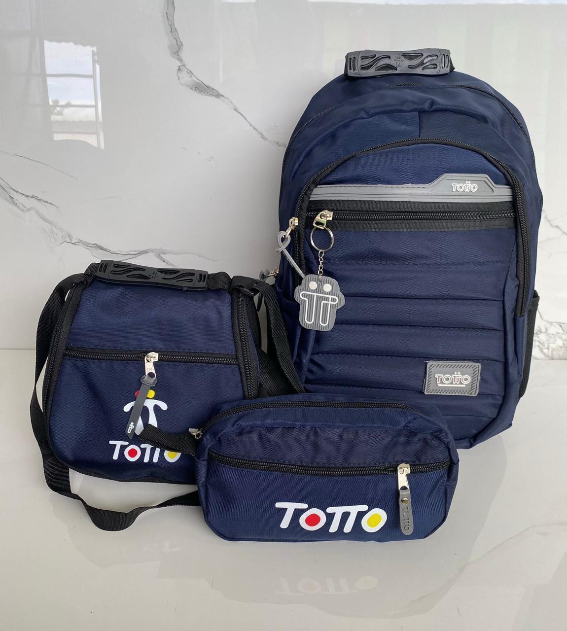 🎒 COMBO BOLSO TOTTO TRÍO 3X1