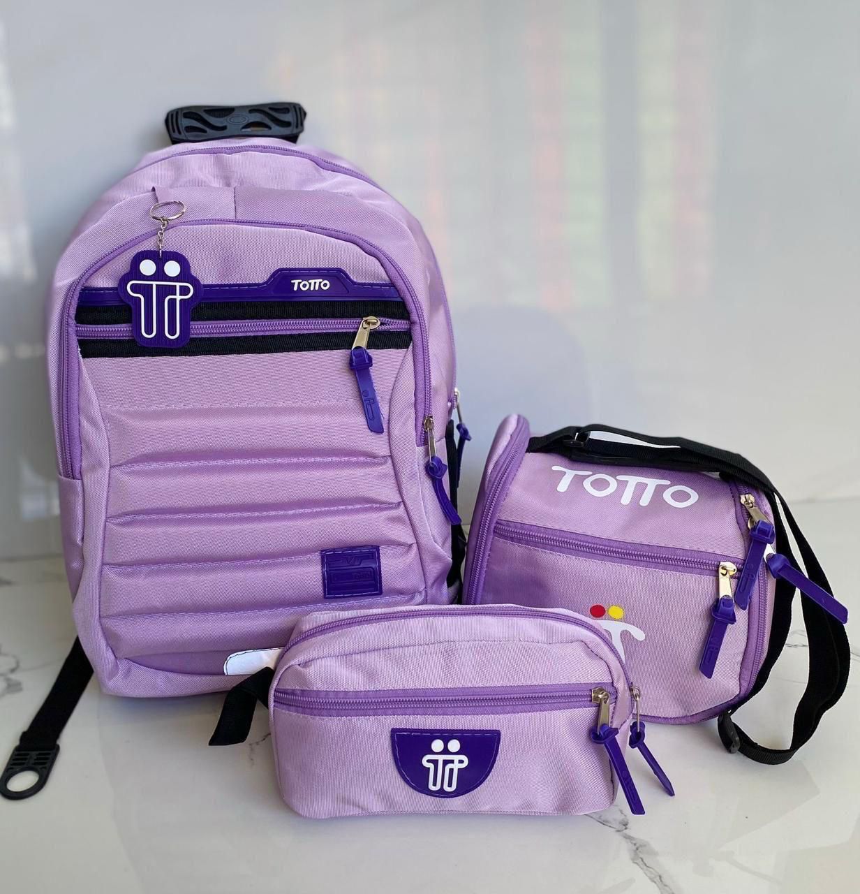 🎒 COMBO BOLSO TOTTO TRÍO 3X1