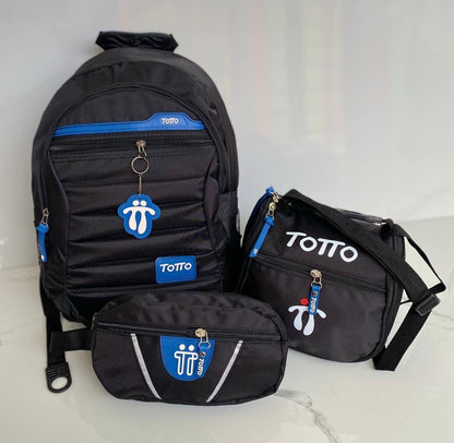🎒 COMBO BOLSO TOTTO TRÍO 3X1