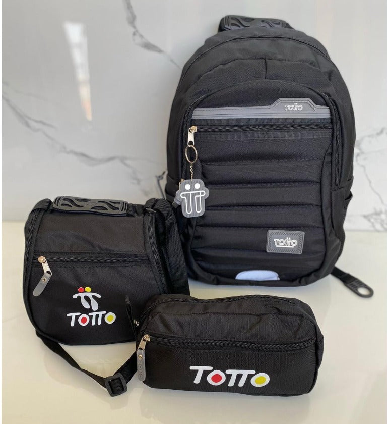 🎒 COMBO BOLSO TOTTO TRÍO 3X1